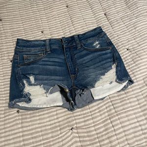 American eagle super stretch hi rise shorts size 2